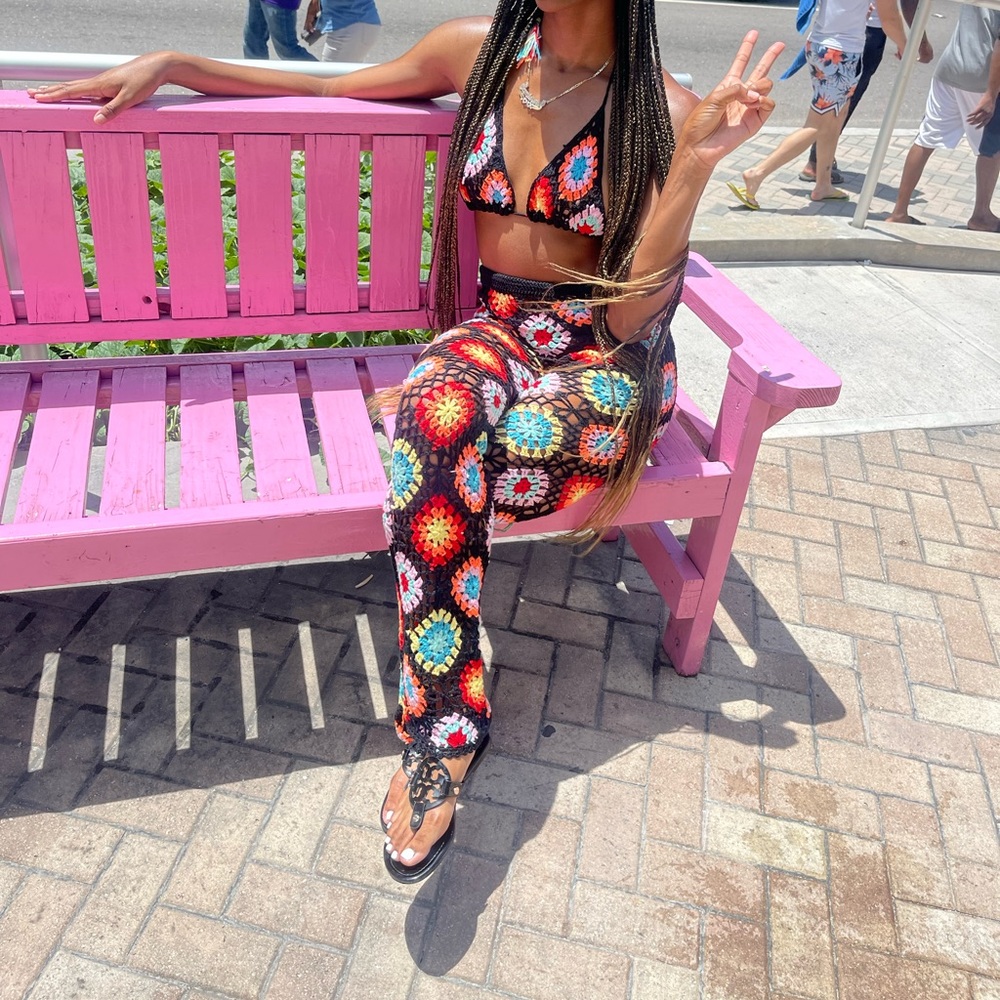 Crochet two piece set